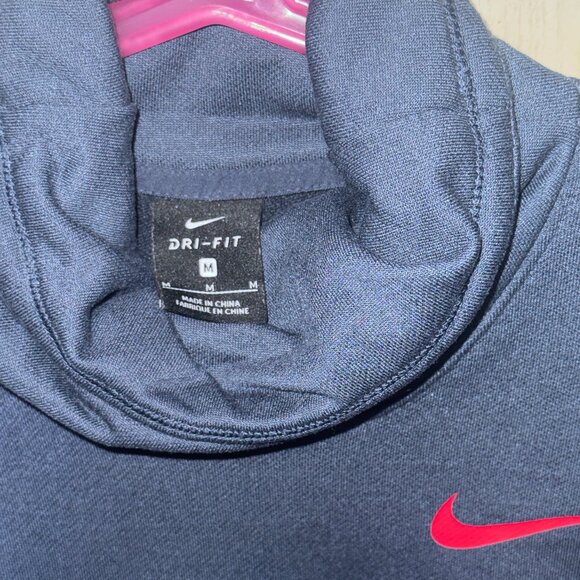 Womens' Nike Cowl Neck Sweatshirt - Picture 2 of 3